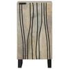 vidaXL Sideboard Bianco 40 x 33 x 75 cm legno massello di mango