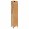 vidaXL Credenza Rovere artigianale 34,5 x 34 x 180 cm