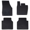 vidaXL Tappetino per Auto 4 pcs Nero adatto per VW ID.7 2023- Gomma
