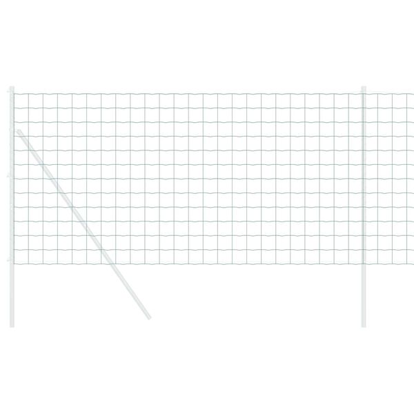 vidaXL Recinzione Euro Verde 1.4 x 10 m Ferro rivestito in PVC