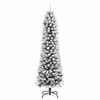 vidaXL Albero di Natale artificiale con 300 LED Bianco 180 cm