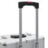 vidaXL Valigia Trolley per Cosmetici in Alluminio Argento