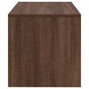 vidaXL Mobile Porta TV Rovere Marrone 60x40x40 cm Legno Multistrato