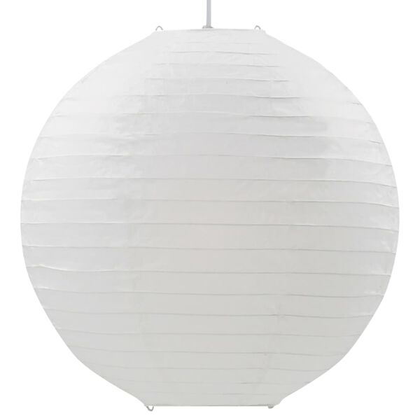 vidaXL Lampadario da Soffitto Bianco Ø45 cm E27