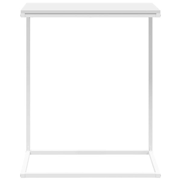vidaXL Tavolino da Salotto Bianco 55x35x66 cm in Legno Multistrato