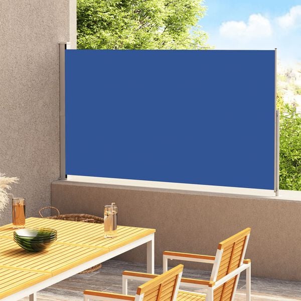 vidaXL Tenda Laterale Retrattile per Patio 200x300 cm Blu