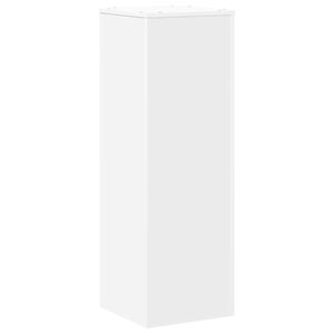 vidaXL Supporto per Piante Bianco 33x33x100 cm in Truciolato