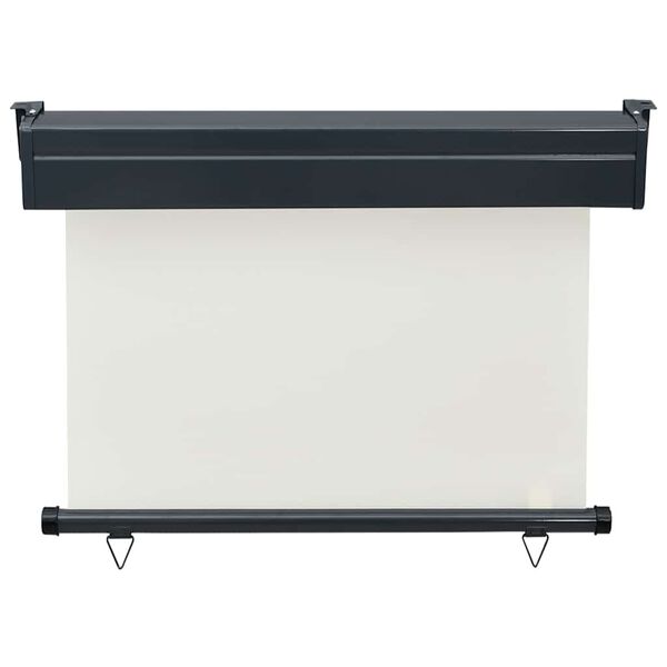 vidaXL Tendalino Laterale per Balcone 105x250 cm Crema