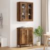 vidaXL Credenza Legno vecchio 69,5 x 34 x 180 cm Legno multistrato