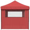vidaXL Tenda Party Borgogna 292 x 440 x 315 cm Tessuto Oxford