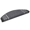 vidaXL Tappetini per scale autoadesivi 15 pz 65 x 21 x 4 cm Non-Slip