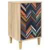 vidaXL Armadio da Notte OMMEN Rovere Sonoma 36 x 33 x 60 cm