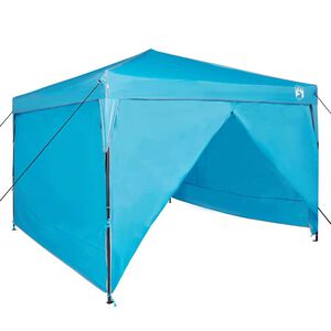 vidaXL Tenda Gazebo Blu 290 x 290 x 251 cm Tessuto