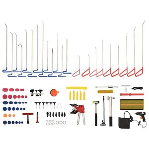 vidaXL Set per Rimozione Ammaccature Senza Verniciatura 89 pz