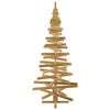 vidaXL Alberi di Natale Marrone 180 cm Legno di pino massello