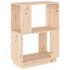vidaXL Libreria/Divisorio 51x25x70 cm in Legno Massello di Pino