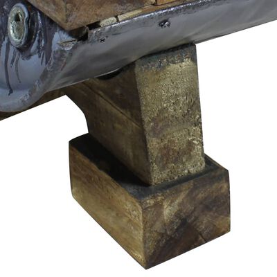 vidaXL Tavolino da Salotto in Legno Massello di Recupero 90x50x35 cm
