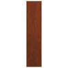 vidaXL Rastrelliera per Legna da Ardere 50x23x100 cm in Acciaio Corten