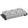 vidaXL Scaldavivande in Acciaio Inossidabile 200 W 3x1,5 L
