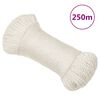 vidaXL Corda da Lavoro Bianca 8 mm 250 m in Polipropilene