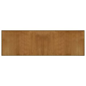 vidaXL Tappeto Rettangolare Marrone 60x200 cm in Bamb&ugrave;