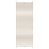 vidaXL Tenda pliss&egrave; 40x125cm Crema
