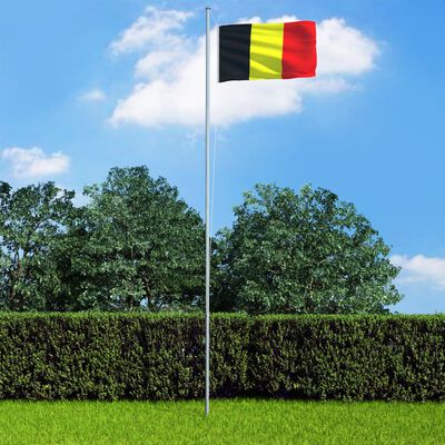 vidaXL Bandiera del Belgio 90x150 cm
