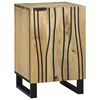 vidaXL Armadio per Lavabo da Bagno Marrone 38 x 33,5 x 58 cm