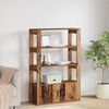 vidaXL Credenza Legno vecchio 30 x 80 x 119.5 cm Legno multistrato