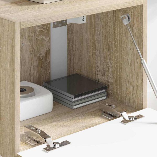 vidaXL Mobile TV da parete Sonoma 60 x 31 x 29.5 cm Legno multistrato