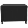 vidaXL Copri Mobili Giardino 2pz Nera 135x135x90 cm Impermeabile 420D