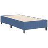 vidaXL Struttura letto piattaforma Blu 100 x 200 cm Tessuto in Cords