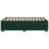 vidaXL Giroletto senza Materasso Verde Scuro 120x190 cm Velluto