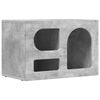 vidaXL Mobile TV ELST 60 x 35 x 40 cm Grigio cemento