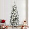 vidaXL Albero di Natale artificiale con 300 LED Bianco 240 cm