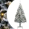 vidaXL Albero di Natale artificiale preilluminato Verde 400 cm PVC