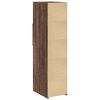 vidaXL Credenza Rovere Marrone 30x42,5x124 cm in Legno Multistrato