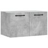 vidaXL Mobile a Parete Grigio Cemento 60x36,5x35 cm Legno Multistrato