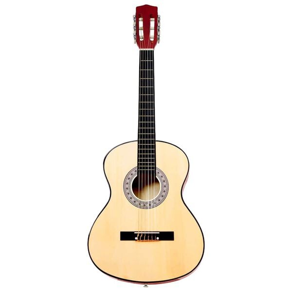 vidaXL Chitarra Classica per Principianti con Custodia 3/4 36"