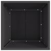 vidaXL Focolare Nero 40 x 40 x 35 cm Acciaio