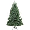 vidaXL Albero di Natale Artificiale con Rami Pieghevoli Verde 180 cm