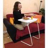 MESA LING Tavolino a Vassoio Regolabile per TV Tavolino Bianco