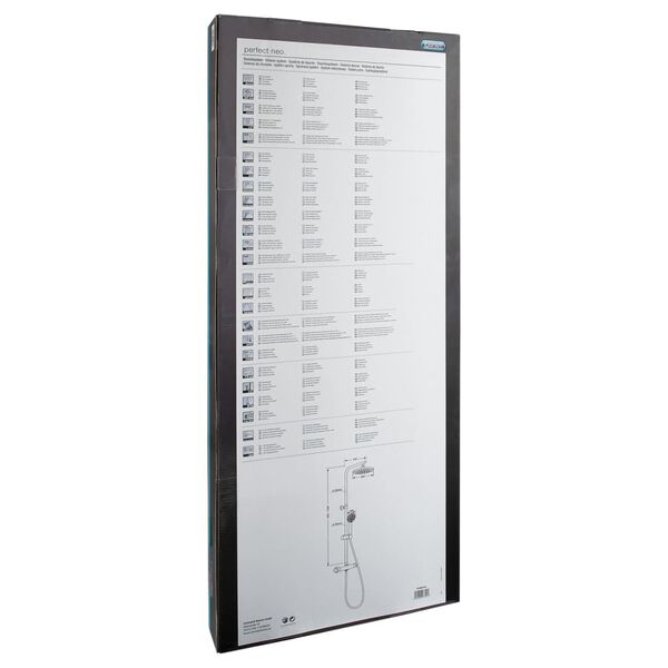 CORNAT Sistema Doccia Completo PERFECT NEO Cromo