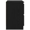 vidaXL Mobile Porta TV Nero 60x35x54 cm in Legno Multistrato