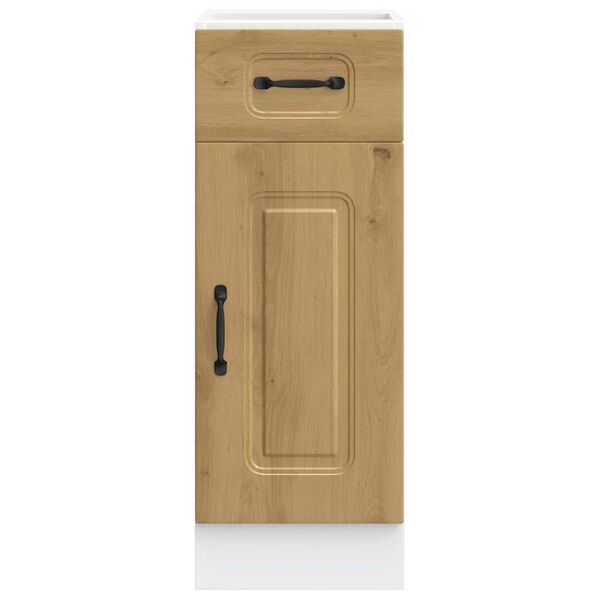 vidaXL Base da Cucina Kalmar Rovere Artigianale in Legno Multistrato