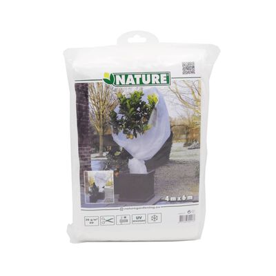 Nature Copertura Antigelo per Piante in Pile 30 g/m² Bianco 4x6 m