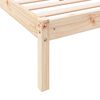 vidaXL Letto Extra Lungo senza Materasso 200x220 cm in Legno di Pino