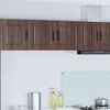 vidaXL Mobile da cucina con lo scaffale Rovere Marrone 80 x 31 x 40 cm
