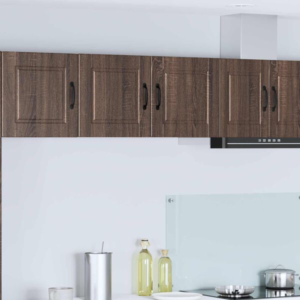 vidaXL Mobile da cucina con lo scaffale Rovere Marrone 80 x 31 x 40 cm