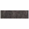 vidaXL Tappeto da Cucina cemento nero 150 x 45 cm 100% Poliammide
